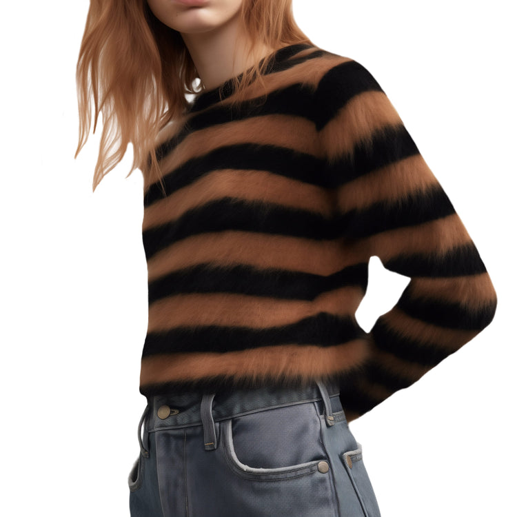 Striped Full Sleeves Tee