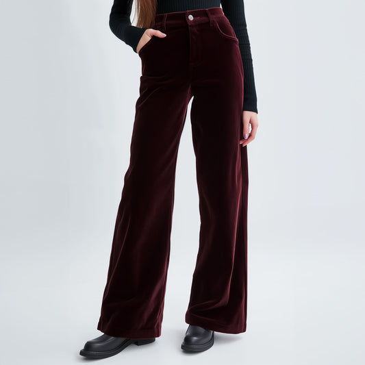 Wide-leg Trousers